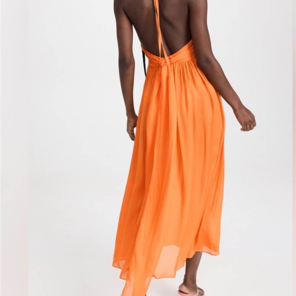 cult gaia Orange Maxi Dress - Picture 2 of 6